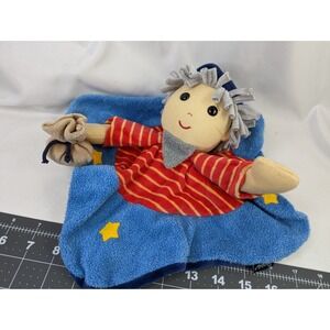 Sterntaler Elf Lovey Boy Rattle Security Blanket Stuffed Animal Toy